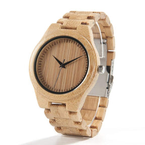 Bambus Herren Uhr Holz Sonnenbrillen Set Geschenkbox – A09-3